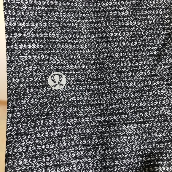 Lululemon Skinny Will Pants Textured Pique Grey Black Size 6 - Picture 9 of 9
